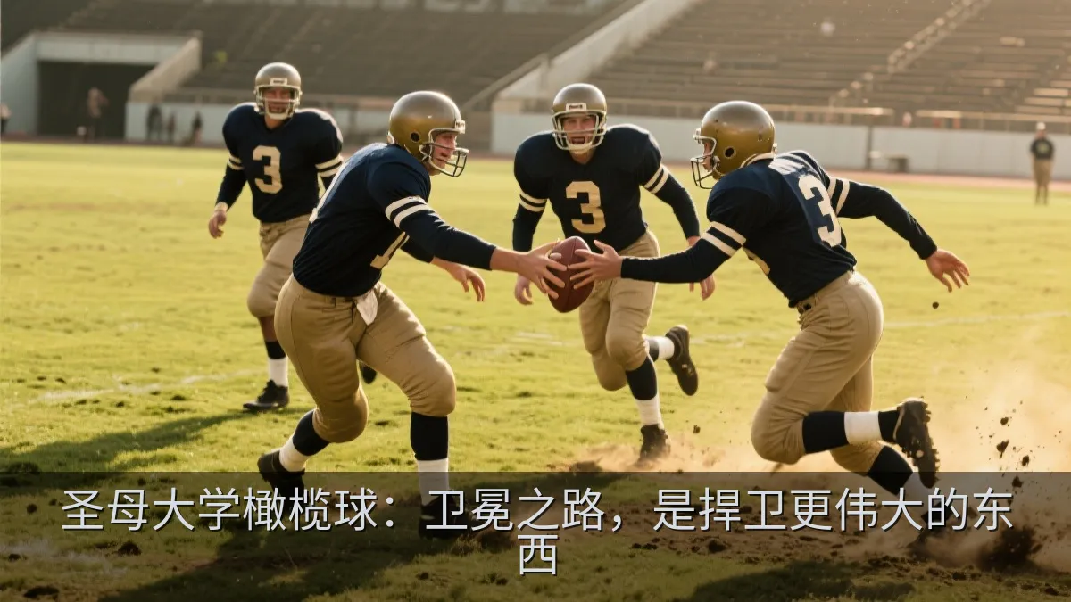 圣母大学橄榄球：卫冕之路，是捍卫更伟大的东西